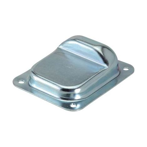 BATTENTE ARRESTO CANCELLO A FISSARE 380F COMBI - ZINCATO MM 130X160- 4 pezzi