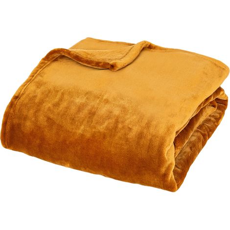 Couverture "Cuddly" 180 x 230 cm flanelle 550 g Atmosphera
