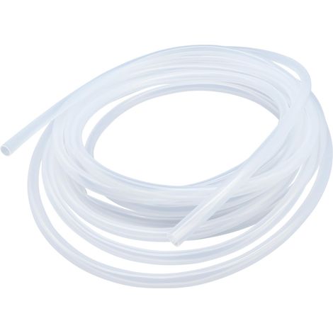 Tuyau en silicone 7 mm ID x 9 mm OD 8 m (26,2 pi), tubes en caoutchouc de silicone flexibles pour eau et air (1/5)