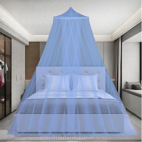 Moskitonetz für Bett, Babybett-Überdachung, Einzel-/Doppelbett-Moskitonetz 0,6 m x 2,5 m x 10,5 m, Bettzelt für Kinder, Mädchen, universelles Moskitonetz für Erwachsenen-/Kinderbett, faltbarer Reise-Ü (1/5)