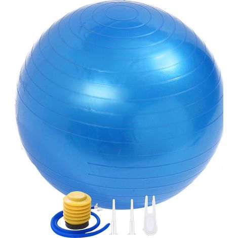 Ballon D Exercice - 45 cm 55 cm ou 65 cm - Pour Yoga Pilates Renforcement Du Core Et Stabilite - Usage Maison Bureau Ou Grossesse - 1 Unite