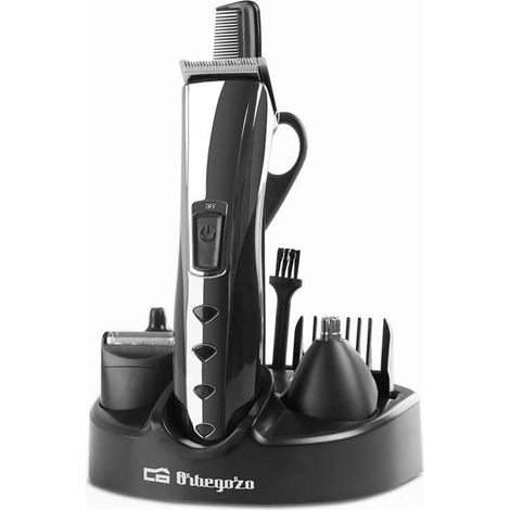 Cortapelos ORBEGOZO CTP 1930 5 Pasos barbero multifunción 3 en 1