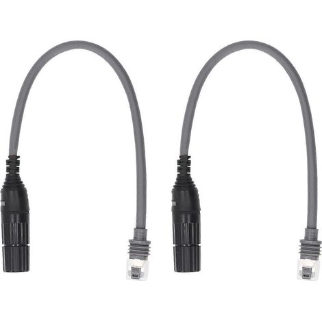 Paar SPX-Stecker auf RJ45-Buchse Adapterstecker für Gen 3 V3 Rechteck-Satellitenkabelverlängerung