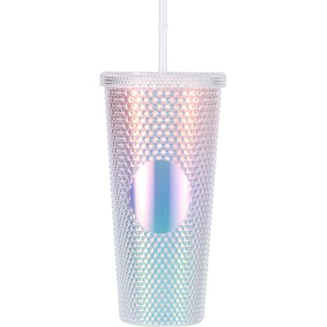 Tasse avec couvercle et paille avec couvercle (1/3)