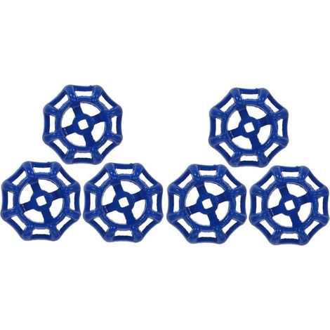 6 pièces Lot Volants Métalliques pour Robinet (1/5)