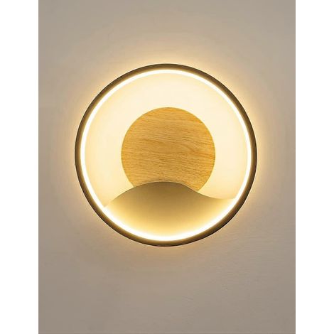 Moderne Wandleuchte 18W 3000K/4500K/5500K Festverdrahtete LED-Wandleuchte Graue Eisen-Innenbeleuchtung, geeignet für Schlafzimmer, Flur, Treppenhaus (1/5)