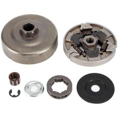 Ensemble de pignon de jante de tambour d'embrayage 3/8 en 7, adapté à la scie électrique Stihl MS660 066 064 MS640 MS661 (1/3)