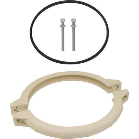 Spannring für Pool Sandfilteranlage mit Dichtungsring (OD200mm ID160mm)