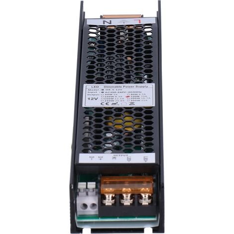 Transformateur d'alimentation LED 12 V CC à intensité variable pour ruban lumineux, 10 A, 120 W (1/5)
