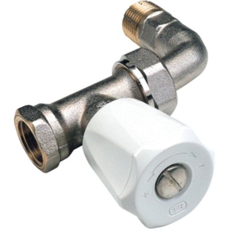 Sar vanne de radiateur 1 système de tuyaux 1/2 droit avec coude 419gcb (1/2)