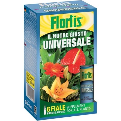 Concime Flortis Universale pronto uso 6 fiale ml 35 (1/2)