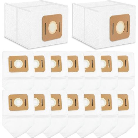 Lot de 16 sacs à poussière de rechange Vacbp6 pour aspirateur dorsal Atrix Ergo de 8 pintes, compatibles avec les modèles VACBP1, VACBP36V et VACBPAI. (1/5)