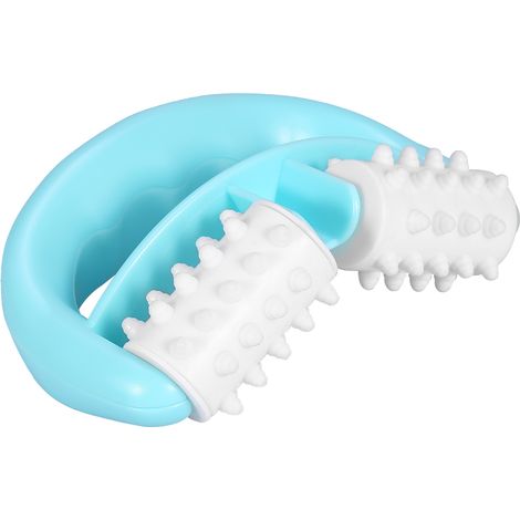 Rouleau de massage manuel anti-cellulite sculptant pour corps, jambes et cuisses, modèle manche ergonomique, soulagement des tensions et affinement de la silhouette, outil de beauté portable. (1/5)