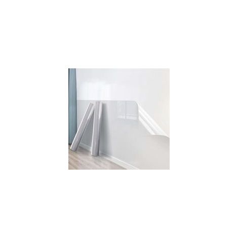 Film Transparent Electrostatique Non Adhesif, 45X300cm Film Autocollant de Protection Murale Mur, Adsorption électrostatique, Film Protection