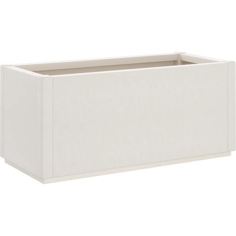 Garden Planter White 80x36x35 cm PP vidaXL