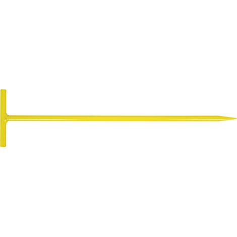 Orit Schnur- und Absperreisen Kreuz 600mm, gelb (1/2)