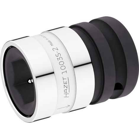Hazet Schlag-Maschinenschrauber Schnellwechseladapter 1003S-2, 3/4 (20 mm) Vierkant hohl, Innen Sechskant Profil, Länge 54 mm (1/5)