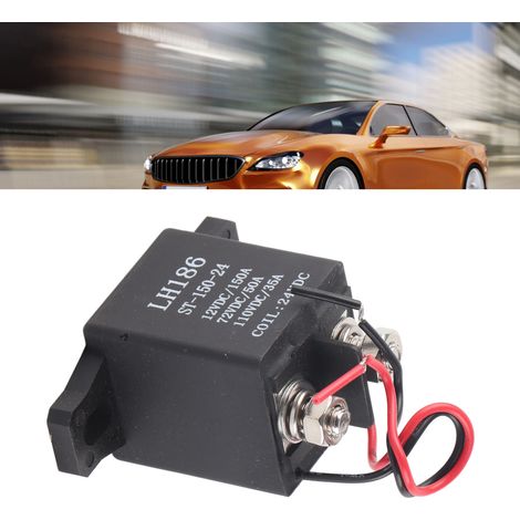 Relais für Elektrofahrzeuge LH186 mit magnetischer Lichtbogenlöschung, Hochlastvorwärmung und Hochstromstart (24 V DC) (1/5)