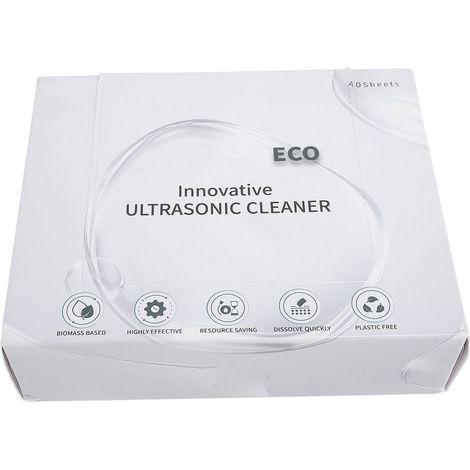 Feuille de Nettoyage Industrielle, Feuille de Nettoyage Ultrasonique, Se Dissout Rapidement dans L'eau, Dégraissant Métallique, Feuille de Nettoyage (1/5)