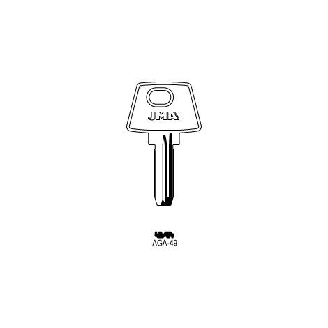 (10 u.) LLAVE EN BRUTO LATON SEGUR