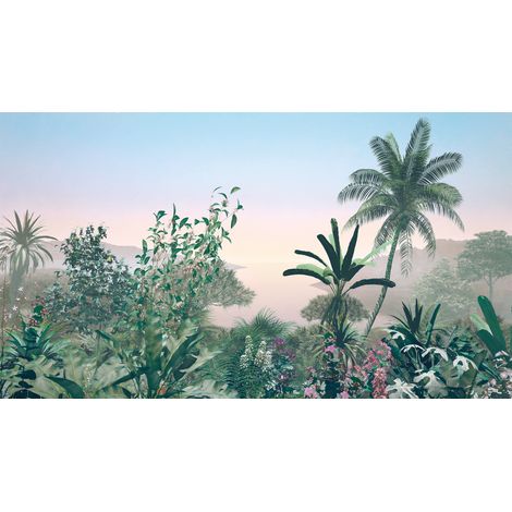 Papier peint panoramique méditerranéen,naturel Matin (1/4)