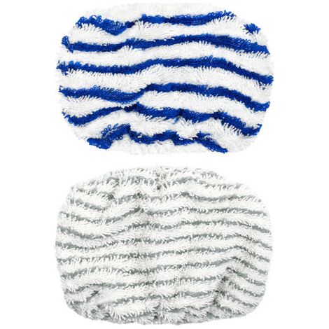4 pièces Chiffons en Microfibre Remplacement Conçu pour ROWENTA Clean & Steam ZR005801, ZR005804, ZR850002,serpillere microfibre,lingette rowenta clean and steam