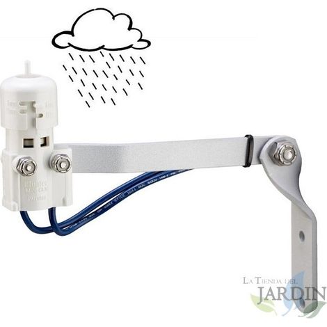 Capteur de pluie Hunter Mini-Clik pour programmateurs d'arrosage électriques, paralyse l'irrigation avec la pluie