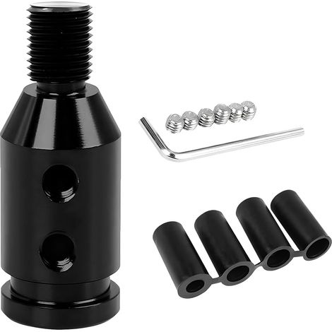 Adaptateur Universel Pour Pommeau De Levier De Vitesse En Alliage D'Aluminium Pour Voiture, Boîte De Vitesses (M121.25) (1/5)