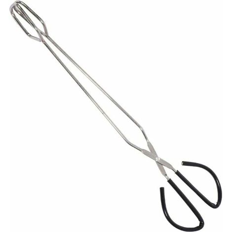 Fire Tongs Charcoal Tong Stainless Steel BBQ BBQ Charcoal Tong Charcoal Grill Rake Grill Chaser Poker Fireproof Tongs Kitchen Accessories (1/5)