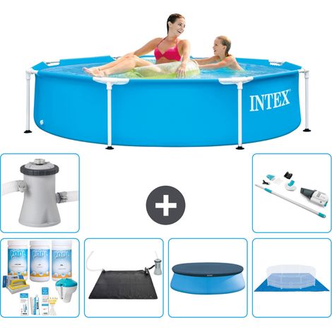 Intex Piscine Tubulaire Ronde - 244x51 cm - 7-pièces  S20389 (1/5)