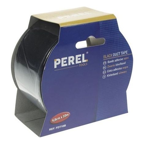 BANDE ADHESIVE 'DUCT' NOIRE 4.8 CM X 10 M VELLEMAN FDT10B