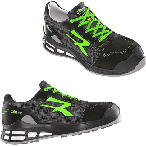 Scarpe Antinfortunistiche UPower Egon  Red Premium Verde 45