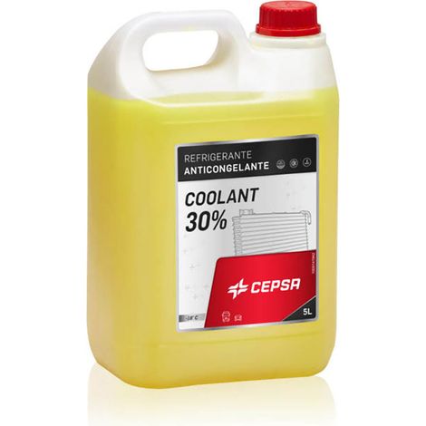 Refrigerante Cepsa Coolant 30 % Antigelo 5 L