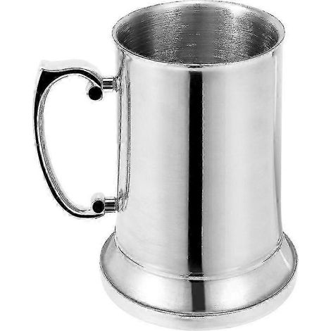 Mug à café 560 à double paroi en acier inoxydable avec poignée pour bière et lait (1/5)