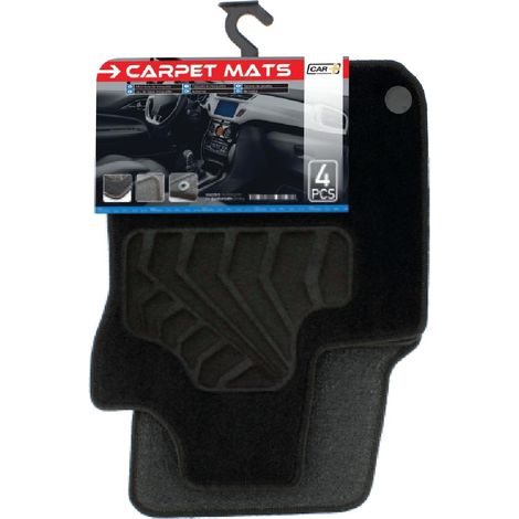 4 Tapis moquette compatible avec Renault Twingo 3 ap14 sur mesure moquette