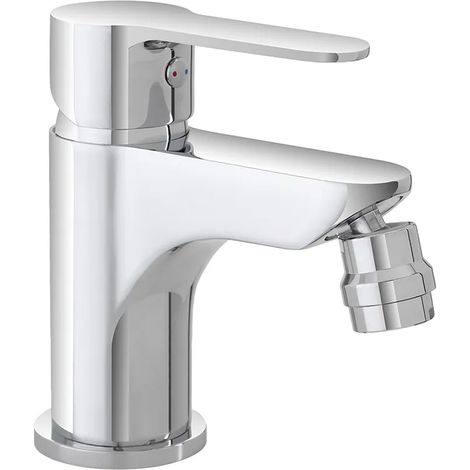 Miscelatore bidet cromato completo di piletta click clack Zoe (1/5)