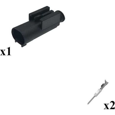 Kit Connecteur MQS series Femelle 2 Voies Cod A