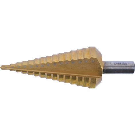 D-40135 Punta a gradini TiN 4 - 32 mm