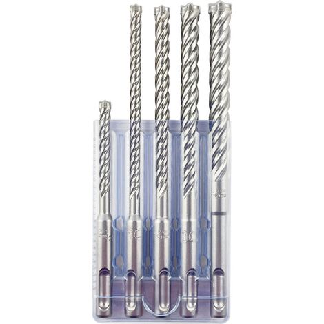 Projahn Hammerbohrer-Set ROCKET 7 SDS-plus 5-tlg 6-12 mm in Kunststoffbox (1/2)