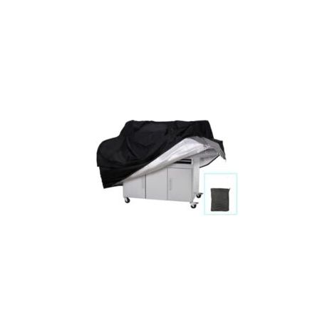 Telo di copertura per barbecue, resistente, antipolvere e anti-UV, antistrappo, con borsa per il trasporto, 145 x 61 x 117 cm - Crezuo (1/4)