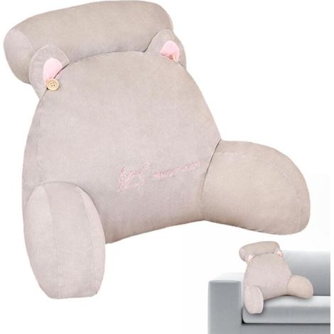 Lecture Repose-lit Lecture avec Accoudoir,Coussin Douillet pour Adultes,Coussin Cale Dos Canapé,Épaissir Coussin Lecture Coussin Cadeaux du Nouvel an pour Femmes Et Hommes (1/4)