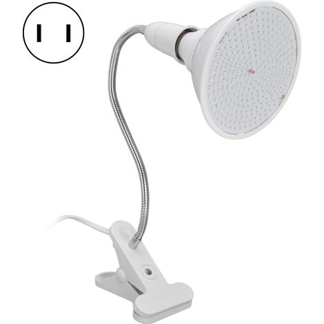 Lampe LED horticole 260W avec clip pivotant 360°, éclairage pour plantes d'intérieur, serre, prise universelle 110-240V (1/5)