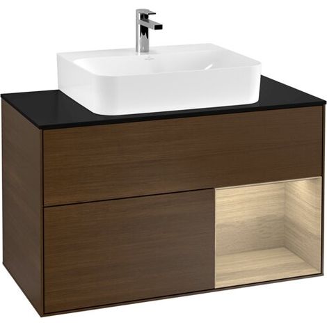 Villeroy & Boch G122PCGN meuble sous-vasque Finion G12 (1/2)