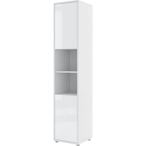 Modulo aggiuntivo per letto a scomparsa verticale Lenart BC-08, bianco lucido