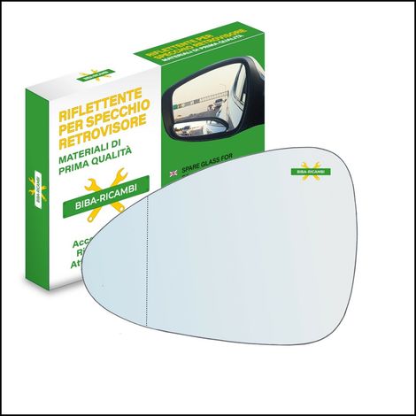 Specchio adesivo asferico lato guidatore per porsche panamera i (970) dal 2009 (1/4)