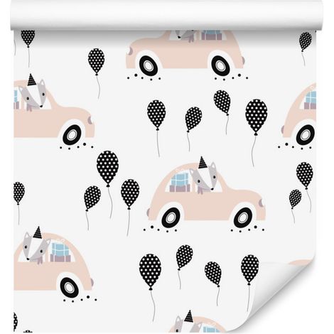 Papier peint voitures pour salon et chambre 50x1000 cm (1/5)