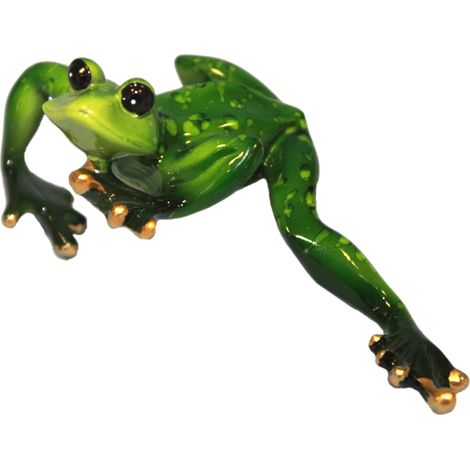 Froschfigur, Tierfiguren, grün, 5,5 x 11,5 (1/5)