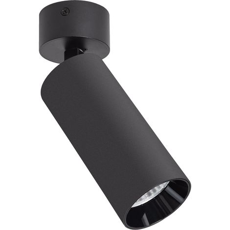 Foco LED Superficie 18W Aluminio Misoh (2700K - 4000K - 6000K) 38º Negro CCT (1/5)