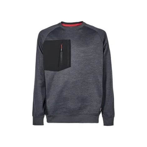 U-Power EY364GM Felpa da lavoro grey meteorite - 5XL