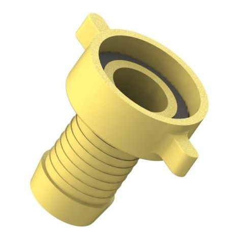 JS MS-SCHLAUCHVERSCHRAUB.,SCHWER  2-TEILIG,FLACHDICHTEND,1"x1 1/4"